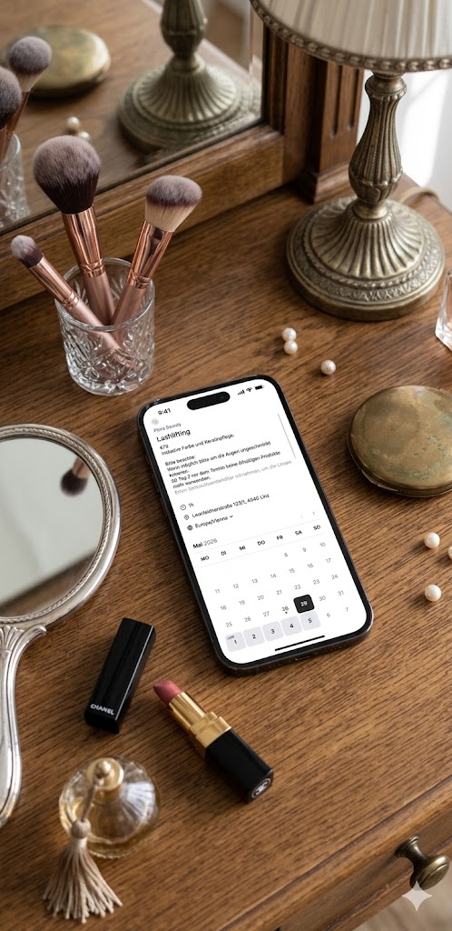 Flora Beauty – Buchungsplattform Mockup